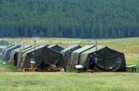 Палаточный лагерь археологов - загадки крепости Пор-Бажын