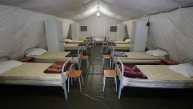 Палаточный лагерь Российского универститета спецназа