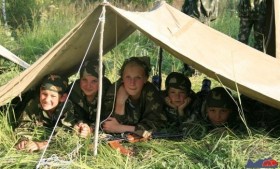 «Памир-30» — палатка для детского военно-полевого лагеря «Беркут»