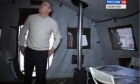 Палатка для кемпинга покорила Казань