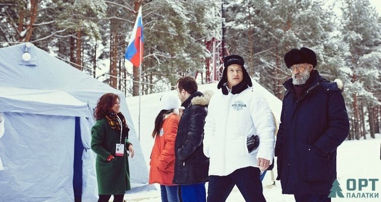 Зимние палатки на форуме «Арктика-2016»