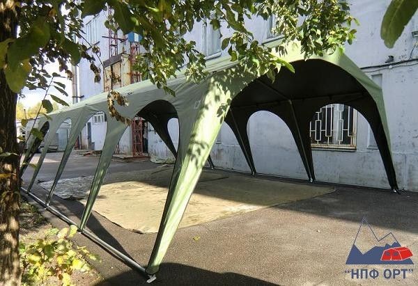 Пневмокаркасный комплекс для полевого госпиталя